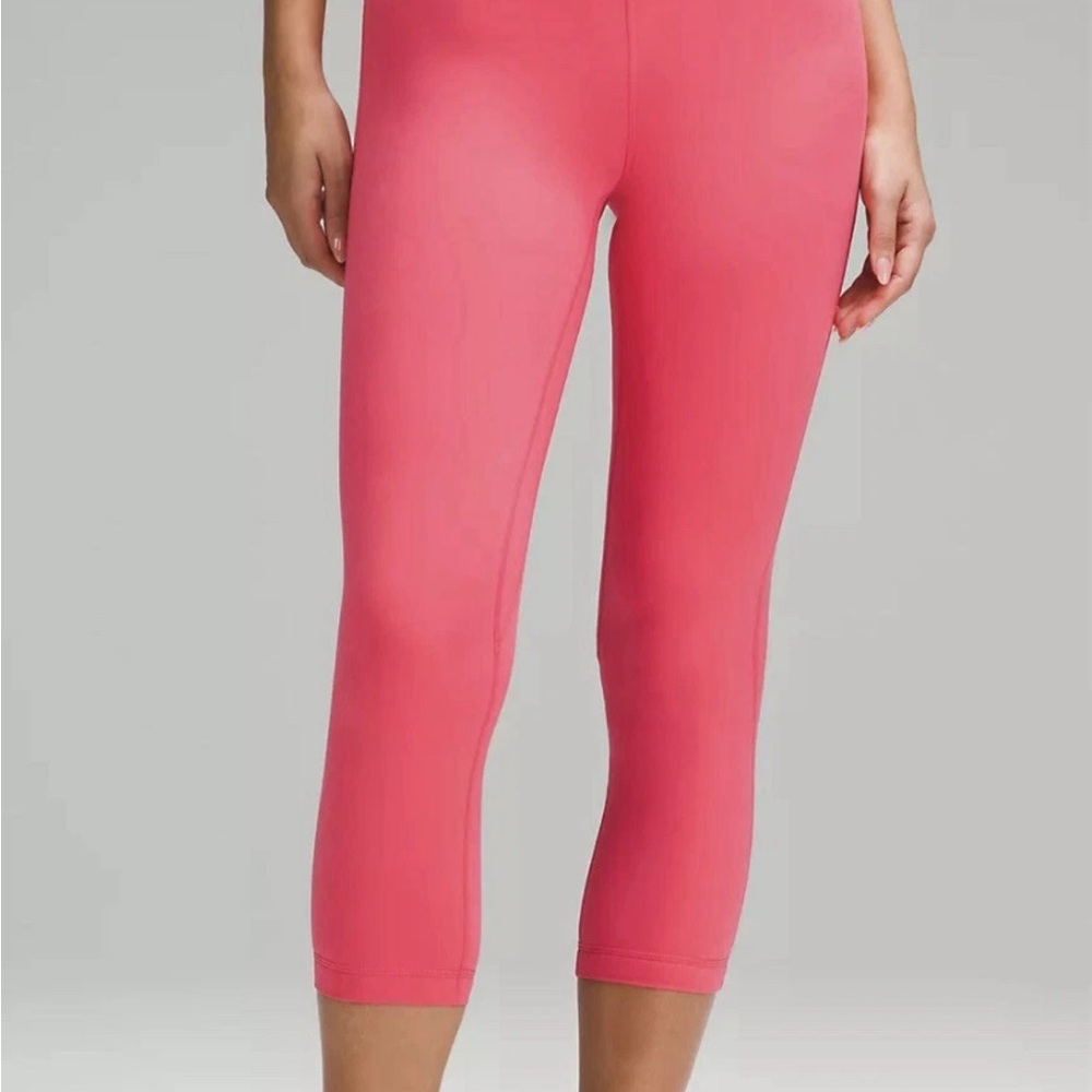 Lululemon Align High-Rise Crop 23" in Glaze Pink Size 12